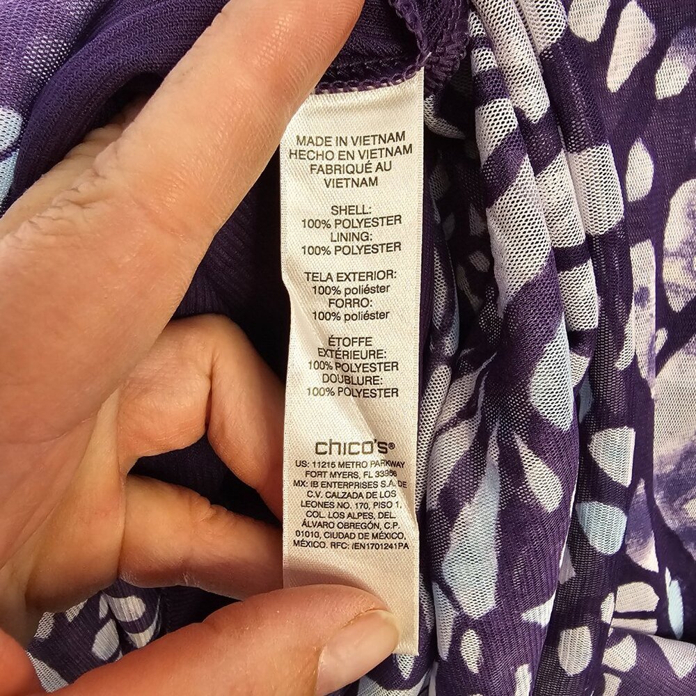 CHICOS SIZE 2 DRESS - Picture 10 of 10
